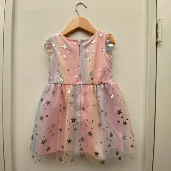 THE CHILDREN'S PLACE Star Tulle Party Toddler Girl Dress - Picture 7 of 11
